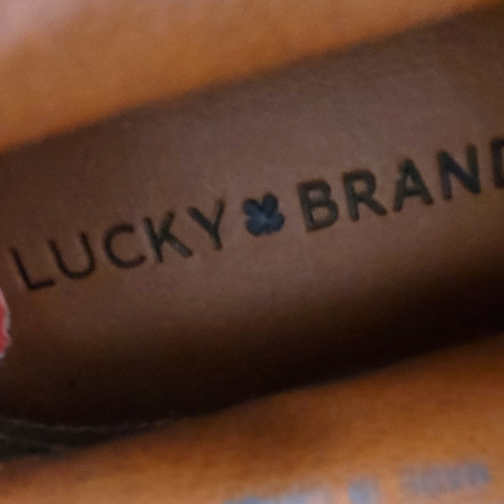 Lucky Brand Boots size 10 suede - Picture 4 of 8